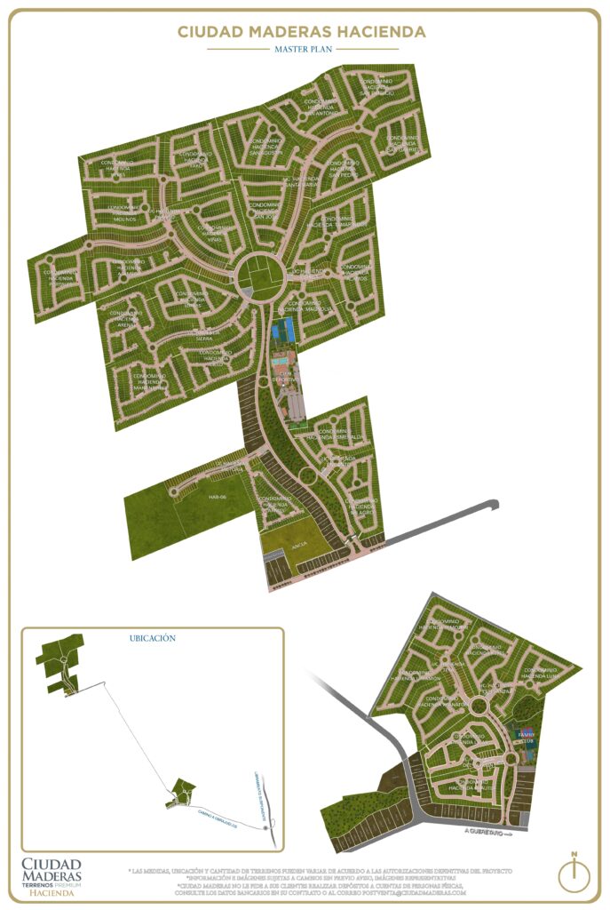 Mapa Maestro Hacienda Norte